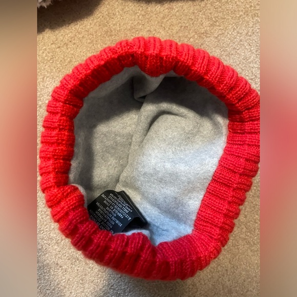 Brand New! New England Patriots New Era 2022 Sideline Cuffed Pom Knit Hat - Navy - Picture 4 of 4